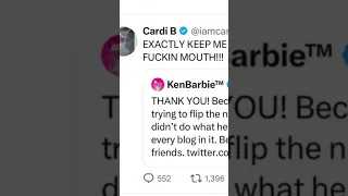 Nicki Responds to Cardi B Reporting Kenneth petty to the Police🥵😱😱😱#shorts