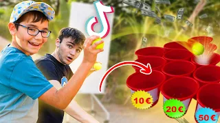 Giant Money Ball Tiktok Challenge !!! 💵⭐️💵