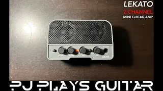 Lekato JA-02 2-Channel Mini Guitar Amp Demo and Review