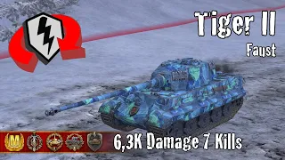 Tiger II  |  6,3K Damage 7 Kills  |  WoT Blitz Replays