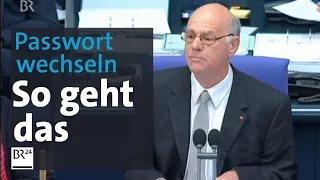 IT-Nachhilfe im Bundestag mit Norbert Lammert | BR24