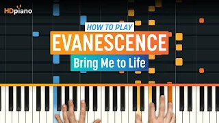 How to Play "Bring Me to Life" by Evanescence | HDpiano (Part 1) Piano Tutorial