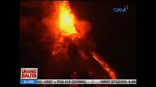 UB: Phivolcs, nagbabala ng pag-agos ng lahar sa bulkang Mayon kapag matindi ang ulan