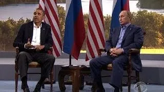 Syria tensions make for chilly meeting between Obama, Putin