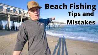 Top 5 BEACH FISHING TIPS and Mistakes - HOW TO CATCH FISH IN THE SURF