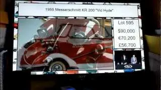 Vic Hyde Messerschmitt KR200 sells for $ 100k