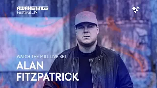 Awakenings Festival 2019 Sunday - Live set Alan Fitzpatrick @ Area W