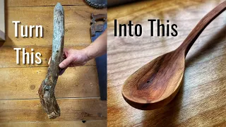 Spoon Carving Walkthrough // How to Carve