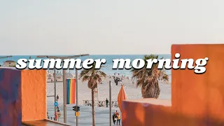 summer morning on the beach - chill mix