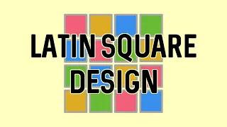 Latin Square Design + R Demo