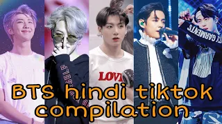 Bts hindi tiktok compilation💜🤗|| latest tiktok compilation|| part-9|| full screen