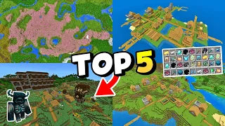 🔥 TOP 5 Best Seeds for Minecraft PE (Seeds Bedrock Edition 1.20)