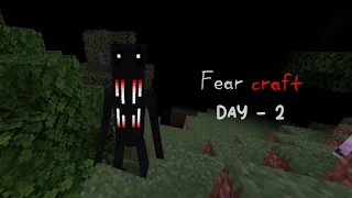 Fearcraft - day 2  |  the man from the fog  |  scary  |   horror  |  minecraft  |  bedrock