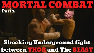 Mortal Kombat between Hafþór Júlíus Björnsson A.K.A. THOR and Eddie Hall A.K.A. THE BEAST (Part 2)