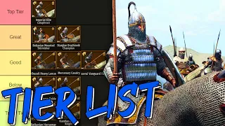 Bannerlord BEST CAVALRY Tier List 2023