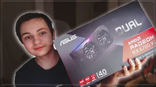 ASUS RX 6700 XT Dual Unboxing And Benchmarks