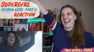 Supergirl Season 6 Episode 15  "Hope for Tomorrow" REACTION Part 2