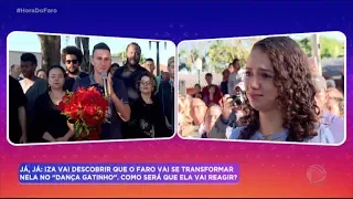 Dani recebe declaração de amor do marido na Hora do Faro