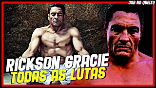 Rickson Gracie TODAS As Lutas No MMA/Rickson Gracie ALL Fights In MMA