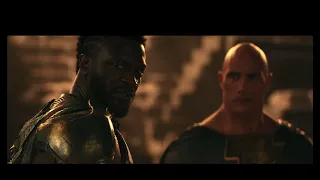 Black Adam ending scene