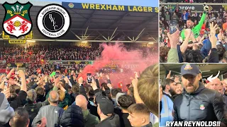 PITCH INVASION AS WREXHAM AFC WIN THE NATIONAL LEAGUE!! Wrexham v Boreham Wood *VLOG*