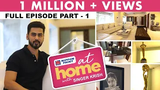 At home with Singer Krish | I spend most of my time in the studio | JFW Exclusive