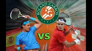 Roland Garros 2019 Федерер Р. - Надаль Р.