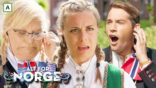 Alt for Norge | Americans react to Norwegian music | TVNorge