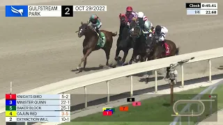 Gulfstream Park Carrera 2 - 29 de Octubre 2022