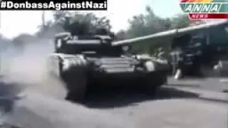 ▶ Мариновка сейчас Ополчение Донбасса на танках! Украина новости сегодня   YouTube 360p1