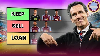 KEEP, SELL, LOAN: Aston Villa's CHAMPIONS LEAGUE qualifying squad - The Villa Filler Podcast