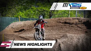 News highlights | EMX125 Presented by FMF Racing | MXGP of Trentino 2024 #MXGP #Motocross