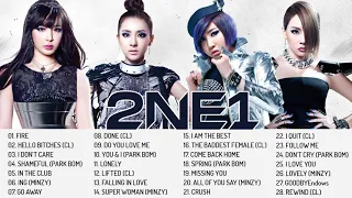 [PLAYLIST] 최고의 노래 모음 - 2NE1 Best Songs 2009-2020