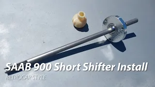SAAB 900 MCS Short Shifter Install