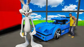 Stealing Cars from Bugs Bunny in GTA 5