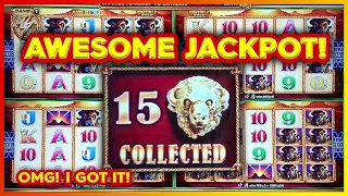 15 Gold Heads, YES!! → AWESOME JACKPOT! Wonder 4 Boost Gold Slots - HANDPAY!