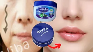 Vaseline and Nivea , the secret that cosmetic doctors hide! it makes the skin glowing and tight