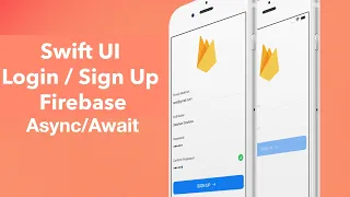 COMPLETE User Login / Sign Up App  | Swift UI + Firebase | Async / Await