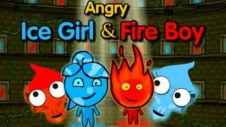 Angry Ice Girl and Fire Boy-Walkthrough