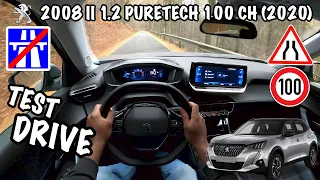 Peugeot 2008 II 1.2 PURETECH 100 CH (2020) - Test Drive POV