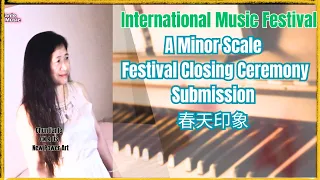 A Minor Scale Sound: How to Compose Your Own Piano Music.Submission for Closing Ceremony of Festival
