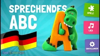 Sprechendes ABC (Deutsch) 🎓 Alphabet Lied & Buchstaben Lernspiele App für Kinder