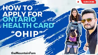 How to apply for Ontario Health Card - OHIP | Documents & Process | Ontario Health Insurance Plan