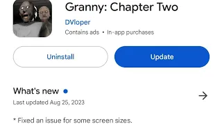 dvloper goes crazy 🤪 update all Granny series and the Twins again update Granny 2