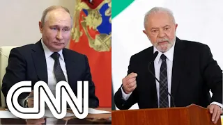 Aceno de Putin a Lula amplia foco em visita à China | CNN 360º
