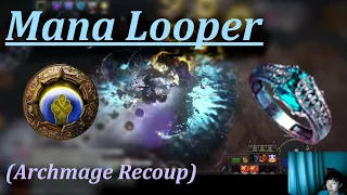 Mana Looper Archmage Recoup Elementalist Build [Path of Exile 3.24]