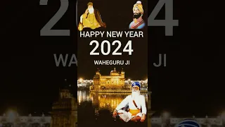 HAPPY NEW YEAR 2024#shaheedansahib #babadeepsinghji #japjisahib #sukhmanisahib#sikh #shorts#painting