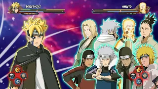 BORUTO TIMESKIP MELAWAN SEMUA HOKAGE! | Naruto Storm 4 MOD