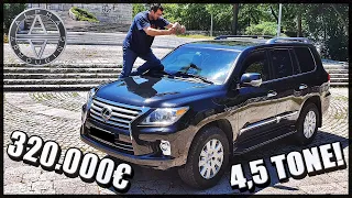 KAKO IZGLEDA BLINDIRANI AUTO VRIJEDAN 320.000 EURA!