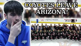 BRITS React to the Coyotes Saying Goodbye to the Desert.